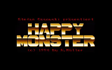 Happy Monster screen shot title